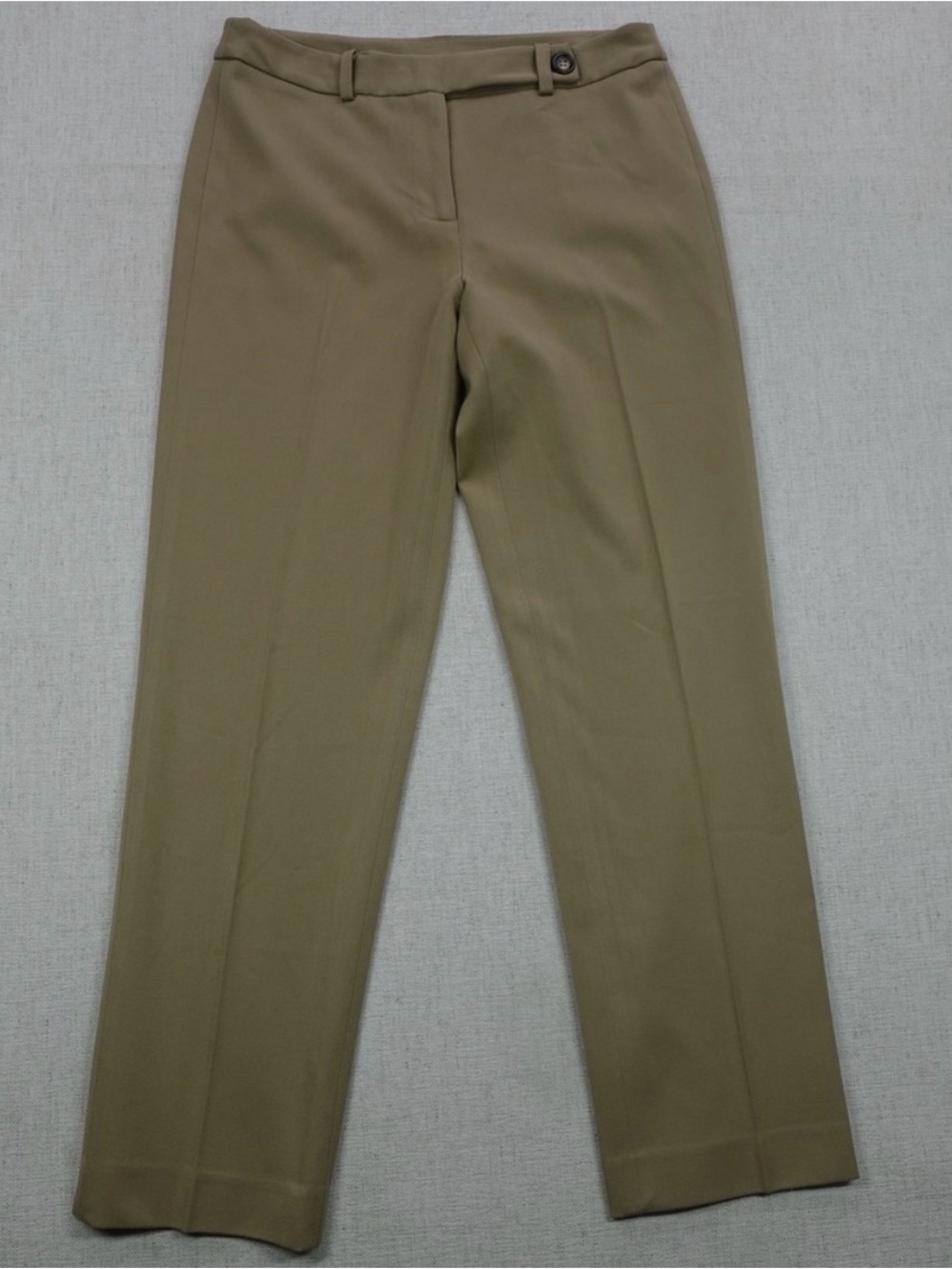 Talbots Pants Womens 2 Petite Stretch Straight Leg Dress Slacks Made in USA Offi